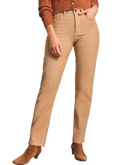 Faherty Brand Orange Stretch Terry Pants