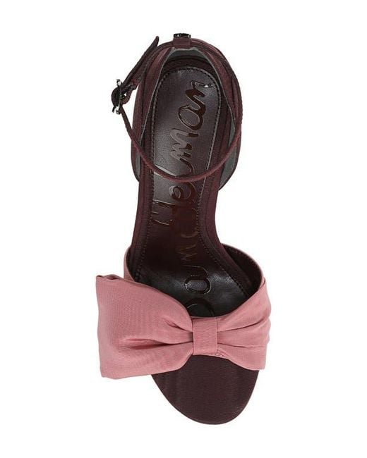 Sam Edelman Pink Ida Ankle Strap Sandal