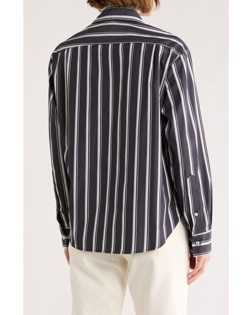 CISSA Blue The Daily Cotton Button-Up