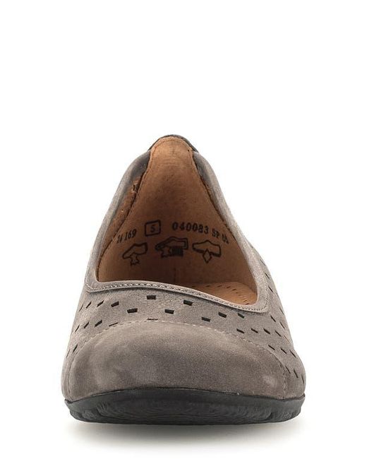 Gabor Brown 44.169 Ballet Flat