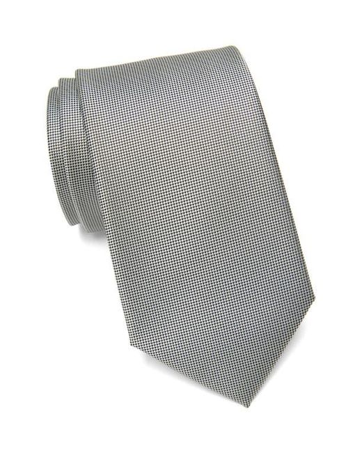 Calvin Klein Gray Spun Solid Tie for men