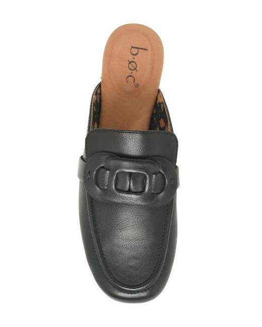 B O C BY BØRN Gray Pia Buckle Mule