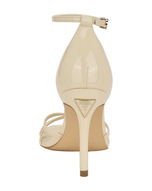Guess Metallic Spring Ankle Strap Sandal