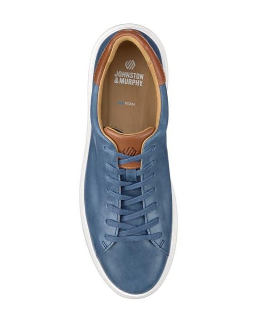 Johnston & Murphy Blue Anders Sneaker for men