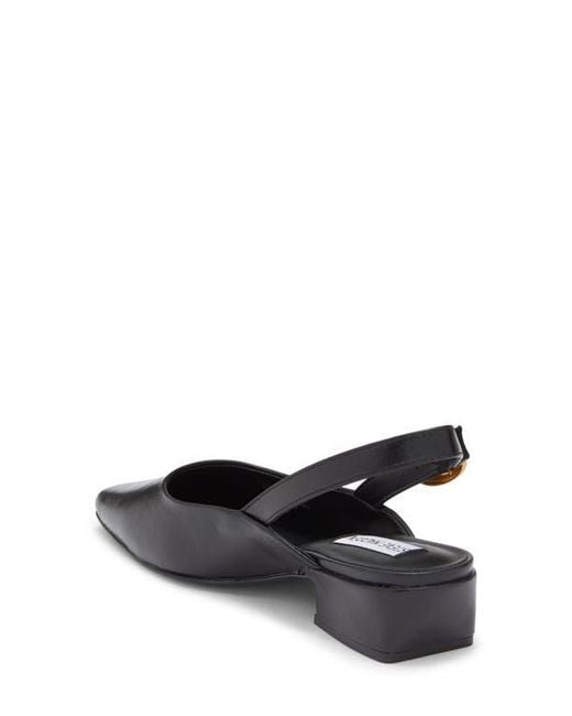 Steve Madden Black Diona Slingback Pump