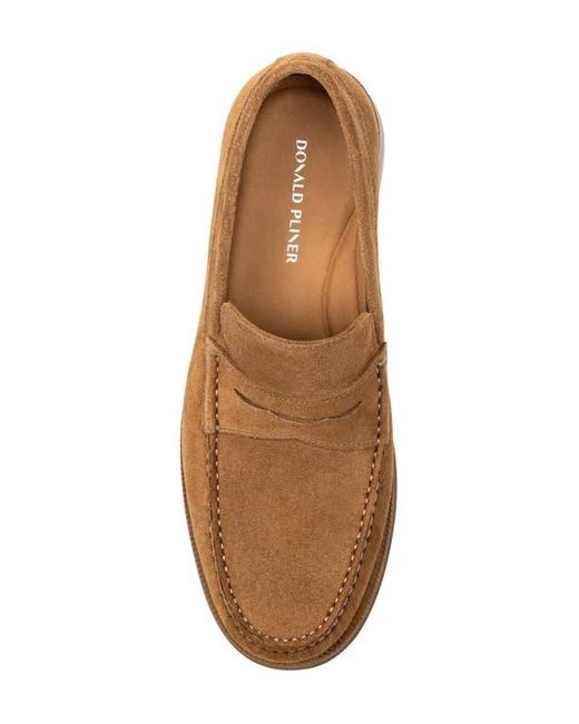 Donald J Pliner Miles Penny Loafer in Brown for Men | Lyst display picture 3