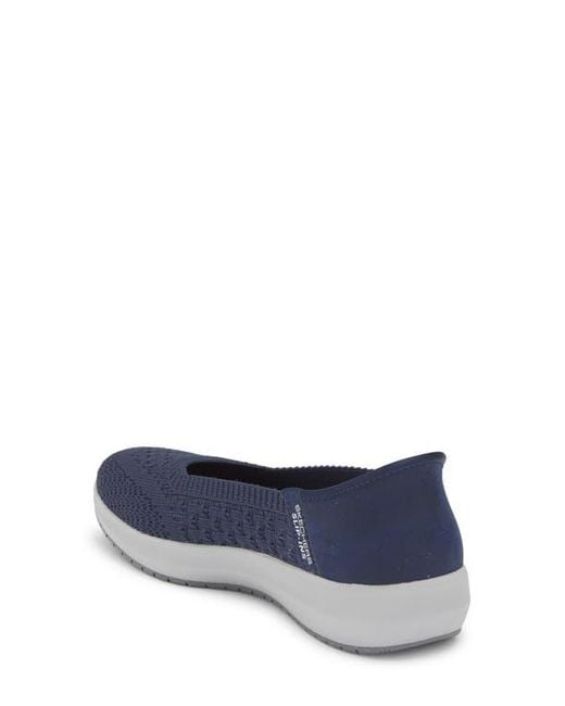 Skechers Blue Slip-Ins Cleo Swift Skimmer Flat