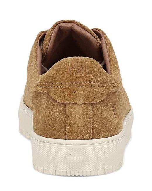 Frye Brown Astor Court Low Top Sneaker for men
