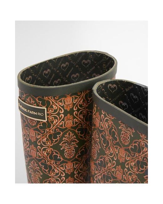 Barbour Brown High Boots