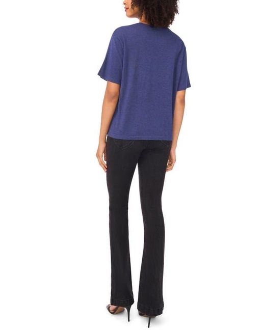 Halogen® Blue Pocket T-Shirt