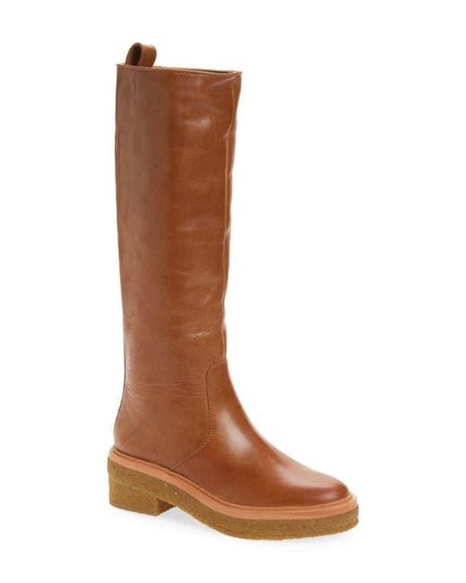Loeffler Randall Brown Collins Knee High Boot