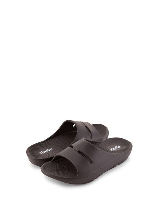 FLOOPI Black Sophie Comfort Slide Sandal