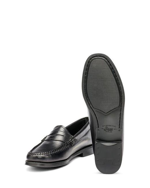 G.H.BASS Black Whitney Easy Weejuns Penny Loafer