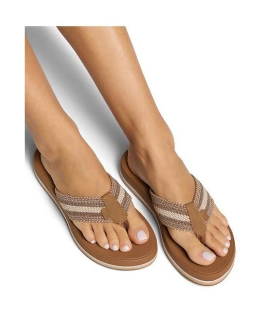 Roxy Brown Colbee Flip Flop