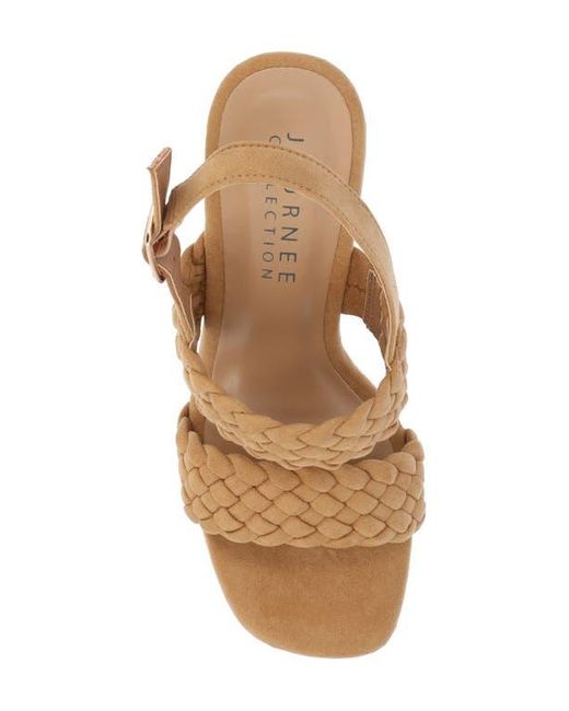 Journee Collection Natural Tru Comfort Foam Ayvee Wedge Sandal