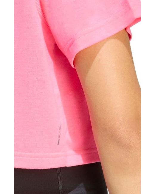 Adidas Pink Climacool Training T-Shirt