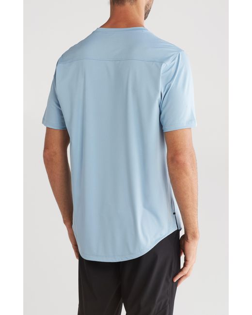 Kenneth Cole Blue Active Stretch T-shirt for men