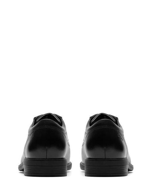 Clarks Black Steadwell Cap Toe Derby for men