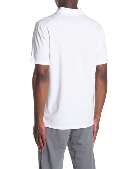 Nike White Dri-fit Essential Solid Polo Shirt for men