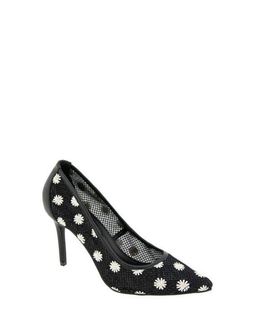 BCBGeneration Black Bissha Floral Pump