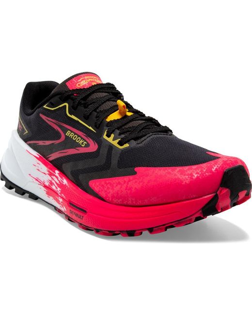 Brooks Pink Catamount 3 Trail Running Shoe