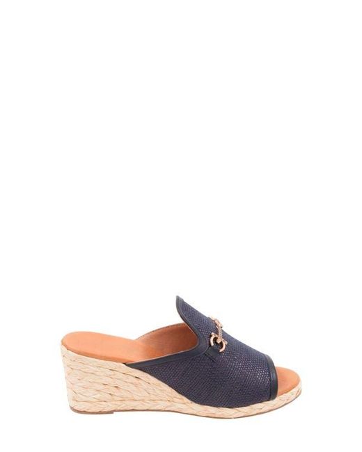 Andre Assous Blue Nomi Wedge