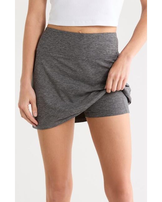 DKNY Black Spacedye Skort