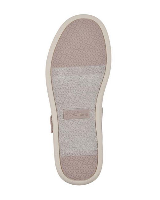 White Mountain Brown Double Mary Jane Sneaker