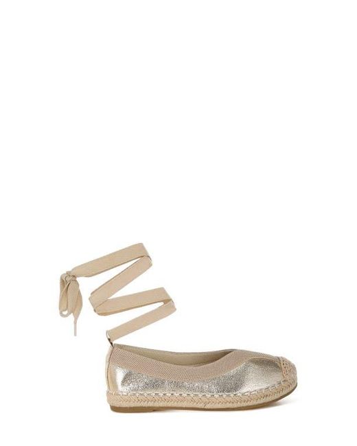LONDON RAG Metallic Zayal Detachable Wrap Tie Flat