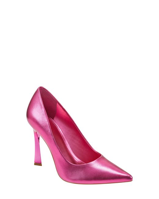 Marc Fisher Sassie Pointed Toe Pump in Pink | Lyst