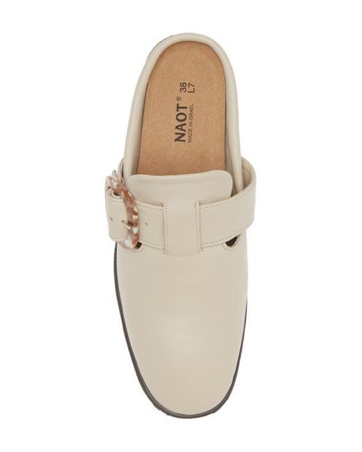 Naot White Choice Mule