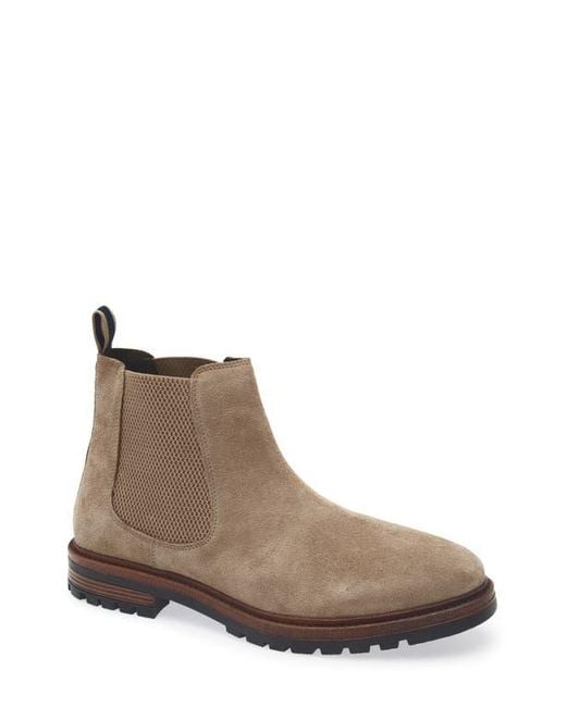 Steve Madden Brown Emden Lug Sole Chelsea Boot for men