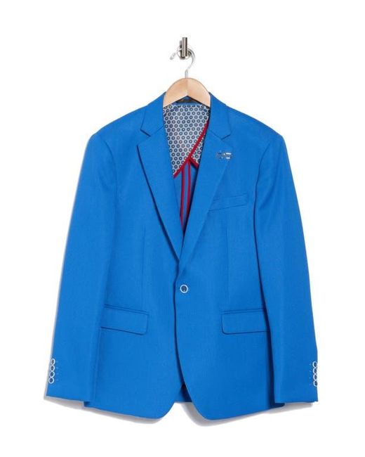 T.R. Premium Blue Slim Fit Pocket Blazer for men