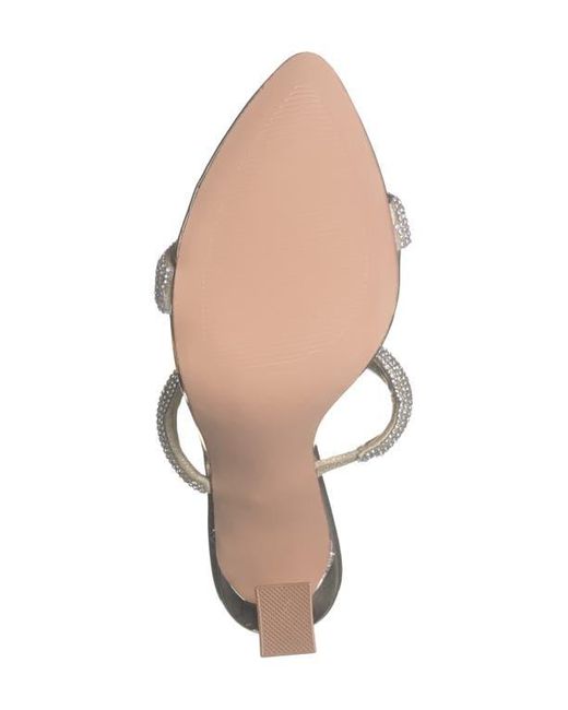 【Steve Madden】Harperr スライド サンダル Steve Madden Harperr Slide Sandal in Metallic | Lyst