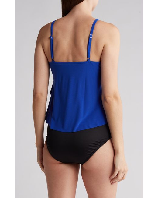Magicsuitr Blue Rita Tankini Two-piece Swimsuit
