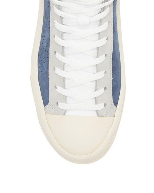 P448 Blue Rail High Top Sneaker for men