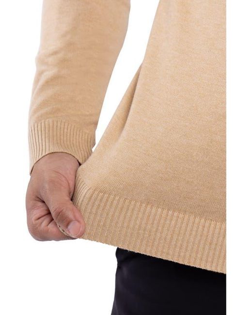 Xray Jeans Blue Mock Neck Knit Sweater for men