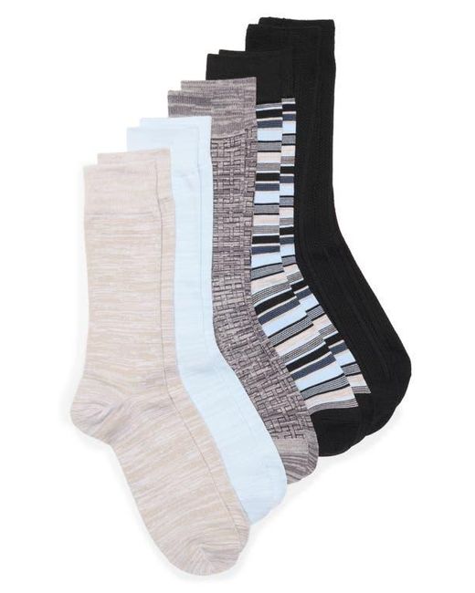 Nordstrom Rack Multicolor Assorted 5-Pack Dress Socks for men
