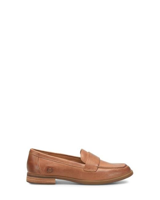 Børn Brown Apron Toe Loafer