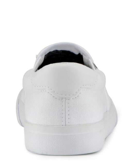 Lugz White Clipper Slip-On Sneaker for men