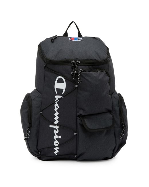 Champion Black Forever Champ Utility Backpack for men