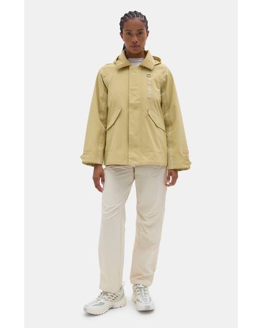 Halfdays Natural Hooded Rain Jacket