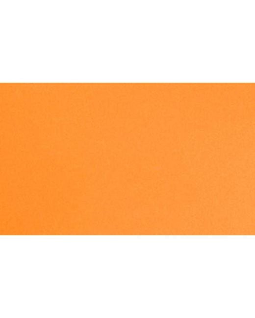 Spanx Orange Square Neck Crop Tank Top