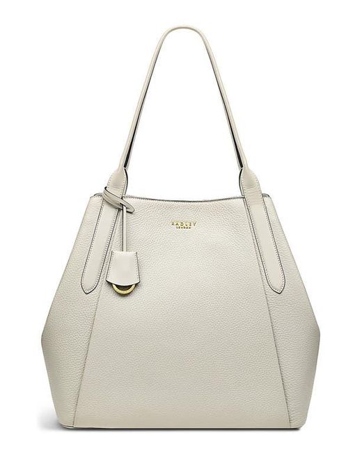 Radley Gray Baylis Road 2.0 Leather Tote Bag