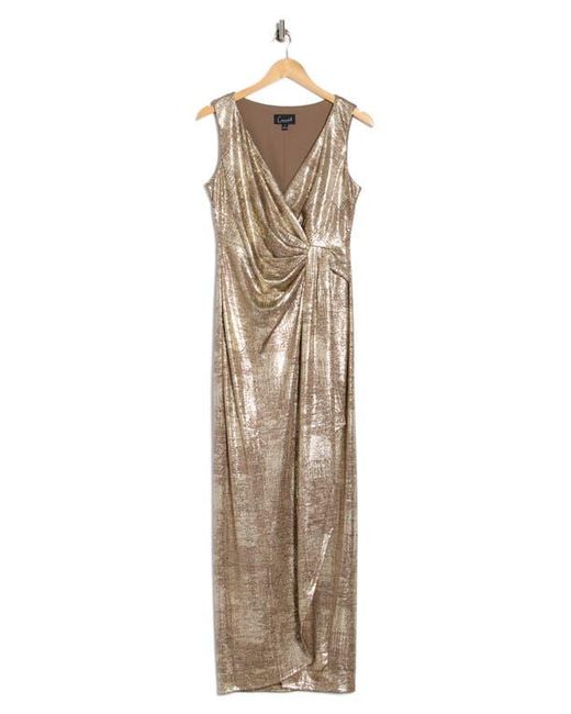 connected apparel gold dress Connected Apparel TXH87472