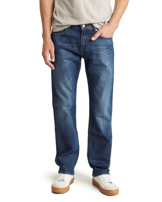 7 For All Mankind Austyn Straight Jeans in Blue for Men | Lyst