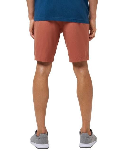 Travis Mathew Blue Step Dance Ripstop Shorts for men