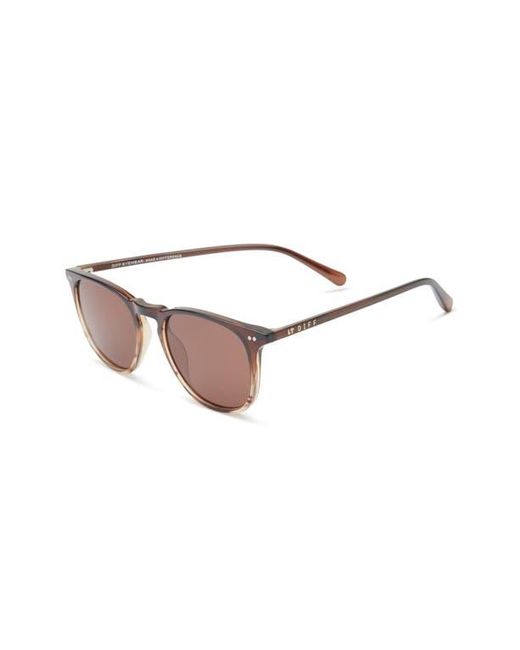 DIFF Brown Brody Xl 51Mm Square Sunglasses for men