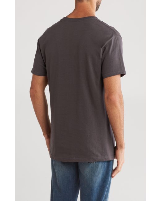 Altru Gray The Mushlings Cotton Graphic Tee for men