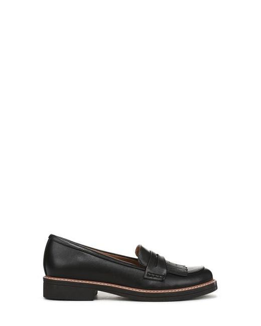 Naturalizer Black Pacey Kiltie Fringe Loafer